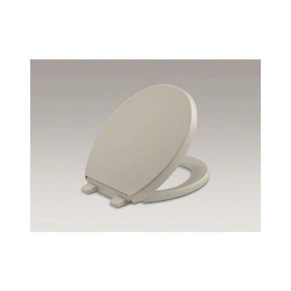 KOHLER Grip-Tight Reveal Q3 Toilet Seat - color: Sandbar, size: Round