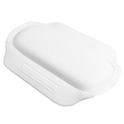Balacoo Non-Slip Bathtub Pillow with Strong Suction Cups, PVC Foam Spa Cushion for Neck and Shoulder Support, Comfortable Tub Headrest for Home Shower and Relaxation