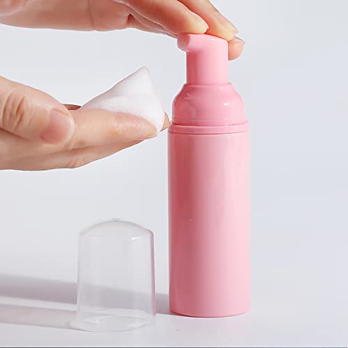 35 Pack 2 oz Foaming Pump Bottles, Refillable Travel Soap Dispensers | Portable Size for Travel, Bathroom, Kitchen and Daily Use