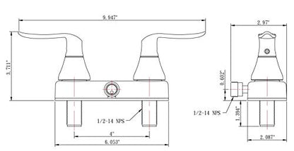 Dura Faucet DF-SA100LH-MB RV Shower Valve Diverter (Matte Black) | RV shower valve diverter - switches spout to shower head. Matte Black finish. - color: Matte Black
