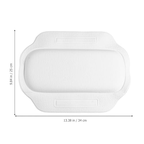 Non-Slip Suction Cup Bath Pillow PVC Foam Bathtub Pillow with Neck and Head Support for Home Shower and Tub Relaxation