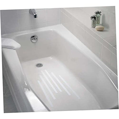 LABRIMP 24pcs Slip Strips for Bath Safety Transparent Stickers for Bathtubs Showers Stairs Floors and Traction Prevent Slippage - size: 24 pcs