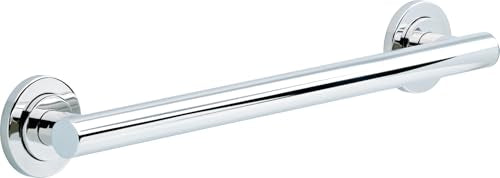 Franklin Brass Voisin (1-Pack) 18' ADA Grab Bar Bathtub Handle Safety Grip in Bright Stainless Steel 1-1/4' diameter Wall Mount Shower Handicap VOI5918-BS - size: 18 Inch