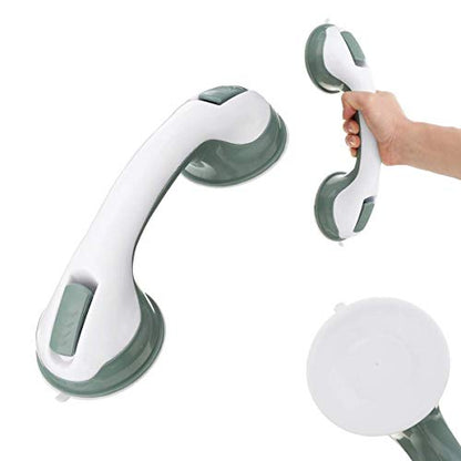 Handrail Bathroom Bathroom Grip Handle Show Tub Suction Cups Grab Bar Handle Support Strong Mount Grab Bar Support 2pcs 12'' Inch