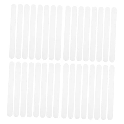 36Pcs Transparent Slip Bath Stickers Non Skid Adhesive Decals for Bathtubs Showers Stairs Peva Material for Maximum Safety Easy Application Removal