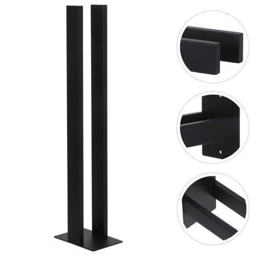 UPKOCH Towel Holder Sleek Contemporary Stainless Steel Wall Mounted Dual Bar with Dual Rod Design Easy to Install Towel Rack with Tools and Instructions for Kitchen and Bathroom