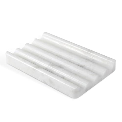 2 Pcs Marble Soap Holder, Soap Dish for Shower, Bathroom, Kitchen, Multi-Function Bar Soaps Holder, Soaps Saver with Water Ripple Design, Soap Tray(Namib Fantasy) - color: Namib Fantasy