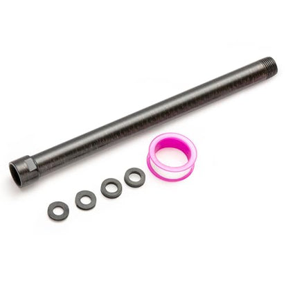OFFO Shower Head Extension Arm 12 in, Oil Rubbed Bronze Shower Arm Extension Shower Head Extender Made of 304 Stainless Steel Shower Pipe Extension - color: Oil Rubbed Bronze, style: 12 in