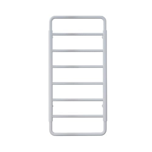 Swiss Madison Ivy 8-Bar Electric Towel Warmer Heated Towel Racks for Bathroom in Matte White - color: White
