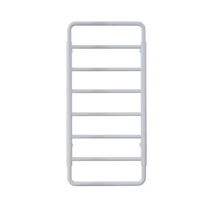 Swiss Madison Ivy 8-Bar Electric Towel Warmer Heated Towel Racks for Bathroom in Matte White - color: White