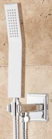 Signature Hardware 421821 Ryle Thermostatic Shower System with Hand Shower and 3 Body Sprays - Rough In Included - Brushed Nickel - color: Brushed Nickel