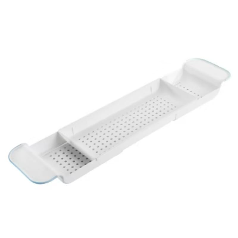 Expandable Bathtub Tray for Convenient Bath Storage and Relaxation