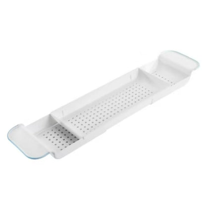 Expandable Bathtub Tray for Convenient Bath Storage and Relaxation