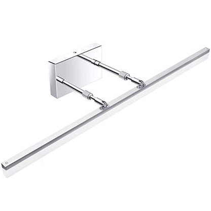 Aipsun 31.5 inch LED Vanity Lights Adjustable Bathroom Light Fixtures Bathroom Lighting Fixture Over Mirror Chrome Modern Vanity Lighting 5500K - color: Chrome, size: 31.5 in