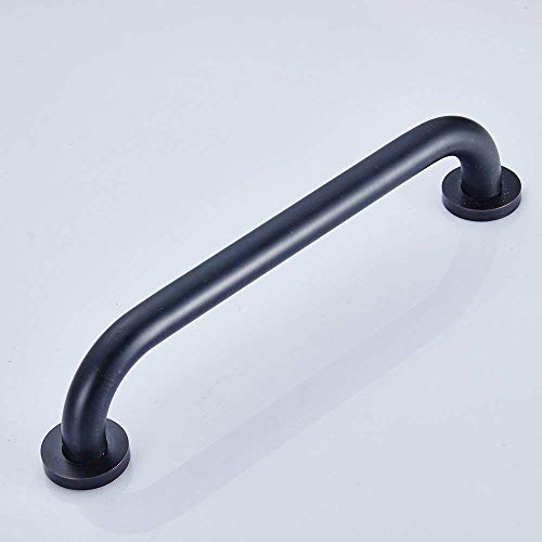 ELLO&ALLO Oil Rubbed Bronze Bathroom Shower Grab Bar, Home Care Bath Hardware (16 Inch) - color: Oil Rubbed Bronze, size: 16 Inch