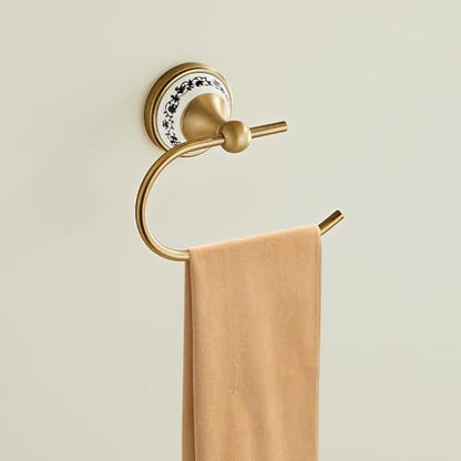 Wall Mounted Bathroom Kitchen Antique Toilet Paper Holder, Open Arm Towel Holder, Tissue Holder, Bathroom Kitchen Tissue Roll Holder YIGUANXIN - color: Antique, size: Toilet Paper Holder