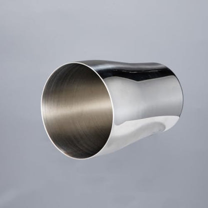 PRETYZOOM Stainless Steel Toothbrush Cup 500ml Silver Metal Bathroom Cup with Smooth Surface and Stackable Design for Celebrating Christmas and Birthdays