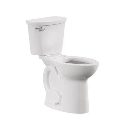 American Standard Cadet PRO Two Piece Elongated Toilet, 1.28 GPF, White - size: 12" rough-in
