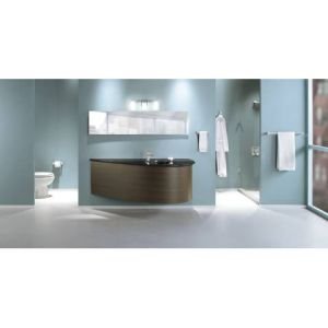 Moen YG8818CH Bathroom Safety 18-Inch Stainless Steel Modern Bathroom Grab Bar, Chrome - color: Chrome, size: 18 Inch