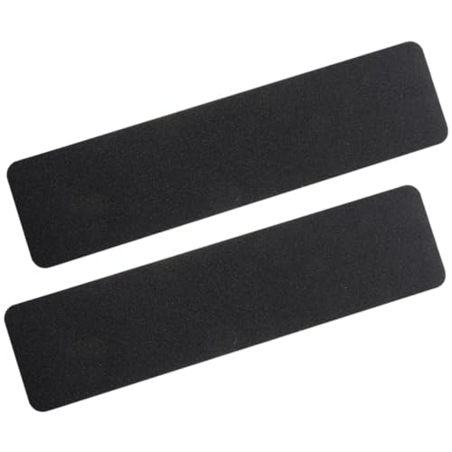 2pcs Non-Slip PVC Stair Tapes Anti-Skid Shower Stickers for Bathroom Safety Sturdy Waterproof Floor Non-Slip Strips for Steps and Bathtubs