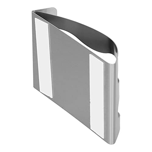 Stainless Steel Toothbrush Holder with 3-Hole Design – Punch- SelfAdhesive Wall Mount for Bathroom, Tile, Glass & Mirror – - Wash Cup & (Double Hole Toothbrush Holder) - size: Double hole toothbrush holder