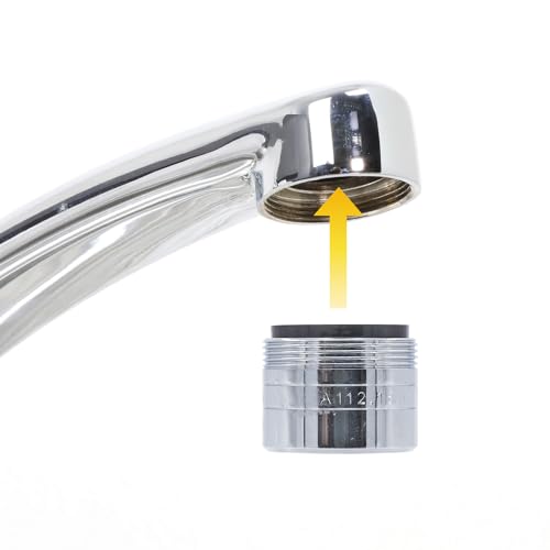 Danco 10476 1.5 GPM Dual Thread Water-Saving Aerator, Chrome - size: Pack of 1, style: Chrome