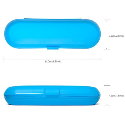Nincha Electric Toothbrush Travel Case for Oral B & Philips Sonicare,Blue - color: Blue