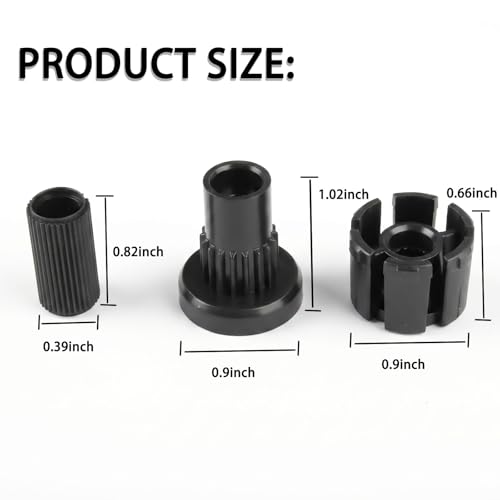 M964144-0070A/H Handle Adapter Kit, Replacement Parts forAmerican Standard Colony Soft, Heritage, and Cadet Faucets, Fits Tub/Shower and Sink Handles (Pack of 3 Adapters)