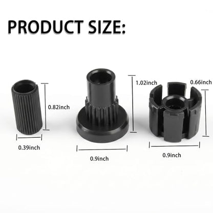 M964144-0070A/H Handle Adapter Kit, Replacement Parts forAmerican Standard Colony Soft, Heritage, and Cadet Faucets, Fits Tub/Shower and Sink Handles (Pack of 3 Adapters)