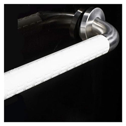 Grab Rails Bath Wall Attachment Handrails,Grab Bar Rails Bathroom Grab Bar,Wall Mounted Straight Towel Rack,Shower Assist and Safety Balance Rail,with Anti-Slip L-Type 13