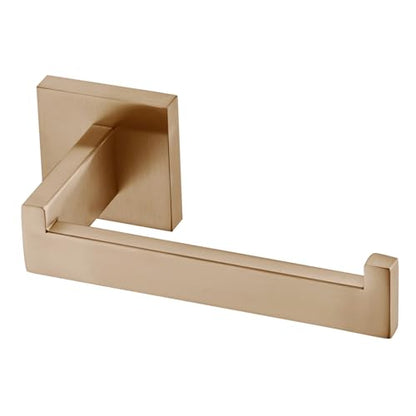KOKOSIRI Toilet Paper Holders Wall Mounted Toilet Roll Holder for Bathrooms Hardware Washroom, Champagne Bronze Stainless Steel B2003CPG - color: Champagne Bronze, size: Without Shelf(1 Pack)