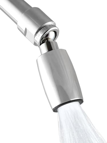 High Sierra® Classic™ Solid Metal 1.25 GPM Award Winning, Ultra Low Flow Shower Head. Patented Nozzle Never Clogs. Long Nut Hides Shower Arm Threads. Polished Chrome Finish - color: Chrome, size: 1.25 GPM