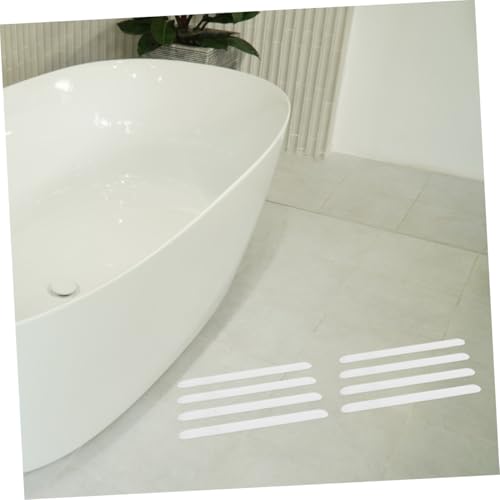 Luxshiny 30pcs Bath Essentials Non-Slip Strips Adhesive Bath Treads Slip Tape for Shower Tub Stairs - size: 2x20cm
