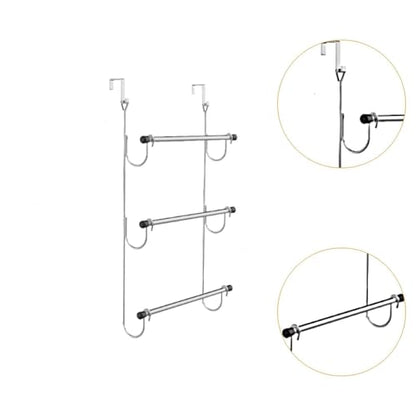 Over The Door Towel Rack Versatile Space Saving Door Towel Storage Holder