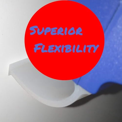 Water Blade 12" - Super Flexible T-Bar Silicone Squeegee - for Car Or Home Use - Best for Automotive Or Bathroom Drying!