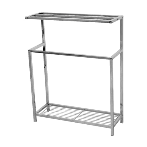 Kingston Brass SCC8361 Edenscape Freestanding Towel-Rack, Polished Chrome - color: Polished Chrome