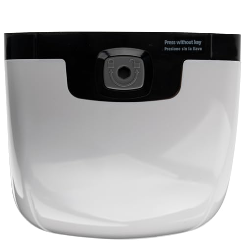 Winco 1000ml White Pur-Clean Automatic Foam Soap Dispenser | Automatic dispensing, Adjustable settings, Refillable chamber, Easy mounting - color: White, style: Auto Foam