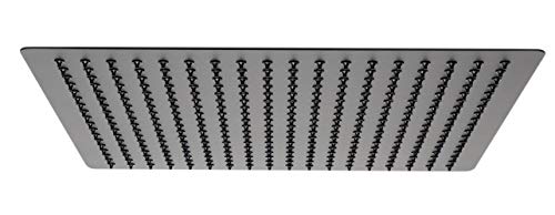 Alfi brand RAIN16S-BM Shower Head, Black Matte - color: Black Matte