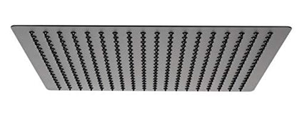 Alfi brand RAIN16S-BM Shower Head, Black Matte - color: Black Matte
