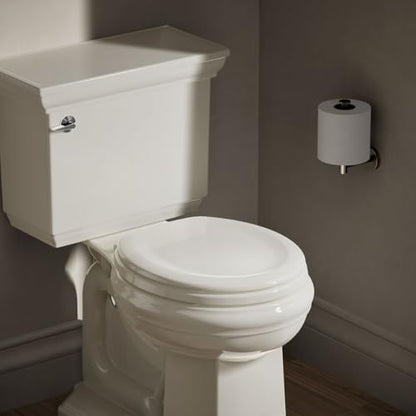 KOHLER Ridgewood Toilet Seat Pb (Pack of 2) - color: Biscuit, size: Round (Pack of 2), style: Round
