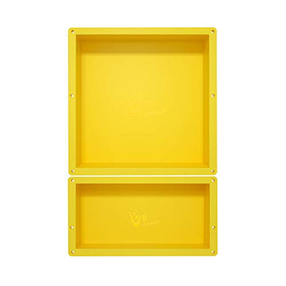 Tile shower niche 24X16 Double Shelves Shower Recess and Built In Shower Shelves in Bathroom Storage Easy Install