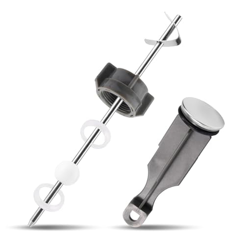 2pcs Sink Drain Parts, Pop-Up Stopper & Pivot Rod for Price Pfister | Sink Drain Repair Kit for Popular Band, Bathroom Replacement - style: Style 1