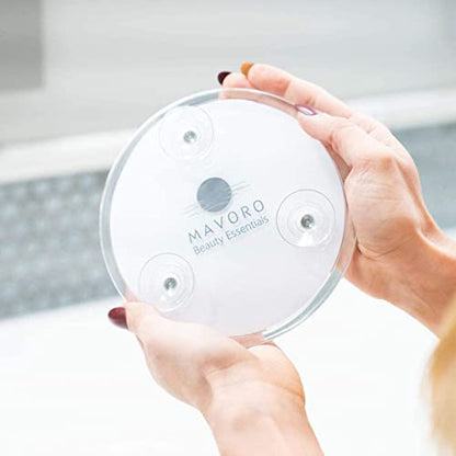 6" Magnifying Makeup Mirror with 3 Strong Suction Cups,Portable Travel(10X) - color: 10x
