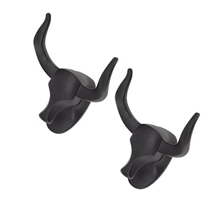 2 Pcs Heavy Duty Wall Mount Hooks Towel Robe Hook Punch Free Clothes Coat Hooks for Bathroom Bedroom Kitchen