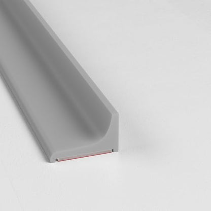 Silicone Shower Threshold Water Dam, Kitchen Sink Splash Guard, Shower Barrier Water Dam(98inch) - color: Gray, style: 98Inch
