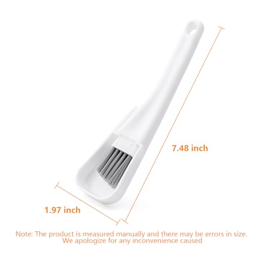 Gap Cleaning Brush for Narrow Spaces, Tile Gap Scrubber, Compact Crevice Cleaning Tool for Window Tracks, Appliances, and Household Use - color: White