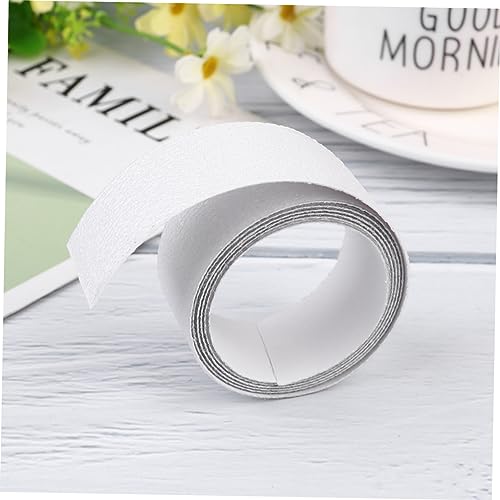 VOSAREA 3Rolls Transparent Slip Bathtub Stickers of Peva Decals for Safe Bathing Self Adhesive Non Slip for Slippery Surfaces Bathroom and Tub