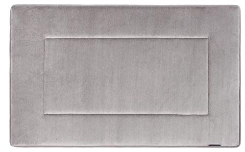 Ultra-Soft High Density Memory Foam Runner (21in x 34in) Grey - color: Grey, size: 1'9" x 2'10" (Rectangular)