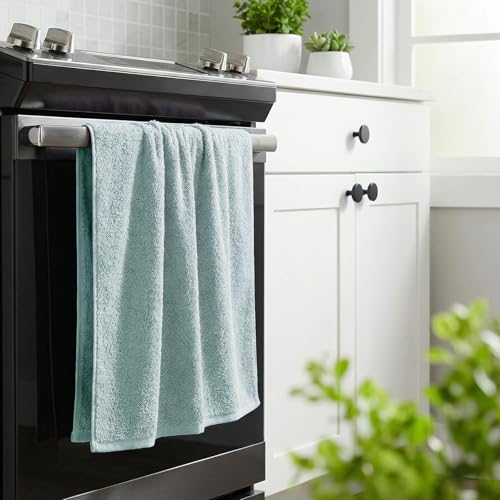 REDKISS 2-Pack Luxury Hand Towels, 16x32 Inch 450G 100% Cotton, Green Quick-Dry Bathroom & Kitchen Towels, Super Soft and Highly Absorbent - color: Green, size: hand towel set of 2