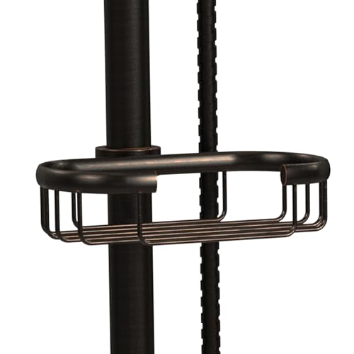 PULSE ShowerSpas Kauai III Oil-Rubbed Bronze Rain Shower Head with Handheld Spray - 2.5 GPM, 8" Showerhead, 5-Function HandShower, Adjustable Slide Bar - Shower Heads with Handheld Spray Combo - color: Oil Rubbed Bronze, size: 2.5 Gallon Per Minute